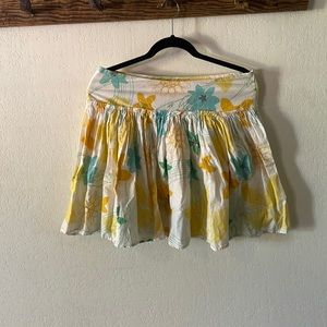 Vintage Ezekiel floral skirt with side zip
